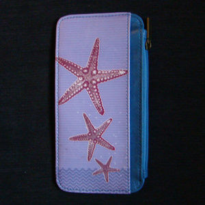 Mlavi Lilac Starfish Cardholder Wallet
